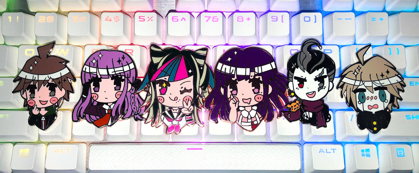Dangan Ronpa Hard Enamel Pins